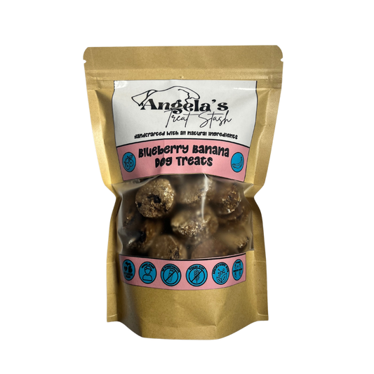 Blueberry Banana Dog Treats