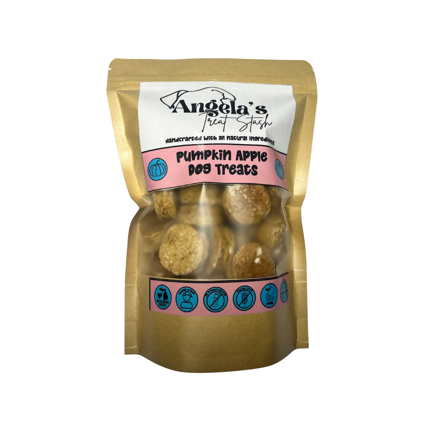 Pumpkin Apple Dog Treats